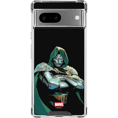 Marvel Dr. Doom Google Pixel 8a Clear Case